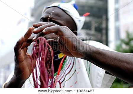 Nigerian Flautist