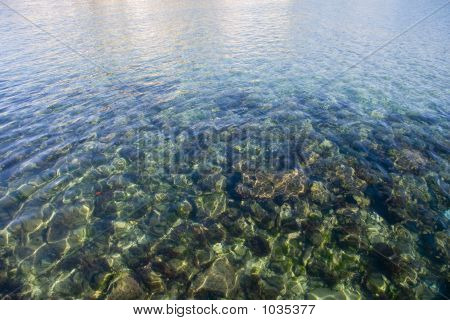 Mar transparente