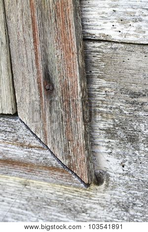 The Old Wood Window From Turkey
