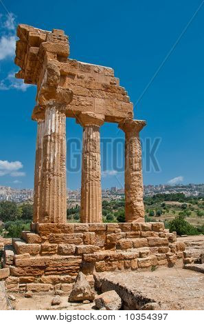 Vallée des Temples, en Sicile.