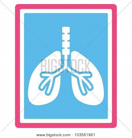 Lungs X-Ray Photo Icon