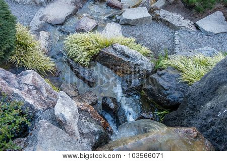 Small Waterfall In Seatac 3