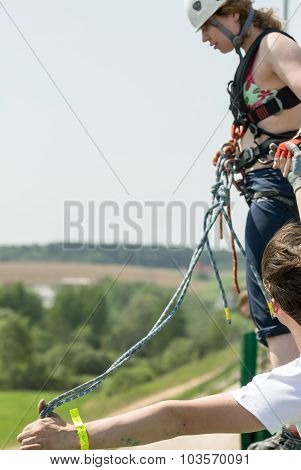 Extreme ropejumping