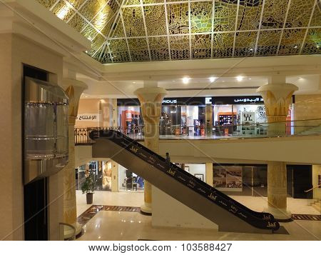 Wafi Mall in Dubai, UAE