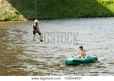 Extreme ropejumping