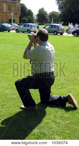 Fotógrafo tirar foto/imagem