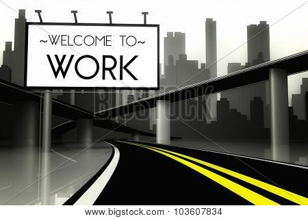 Welcome To Work In Conceptual Big City