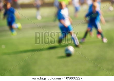 Kids Playing Soccer