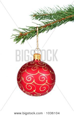 Decorazione di Natale appeso su un albero
