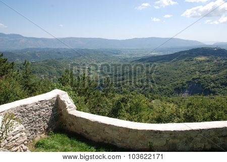 Landscape Around Gracisce
