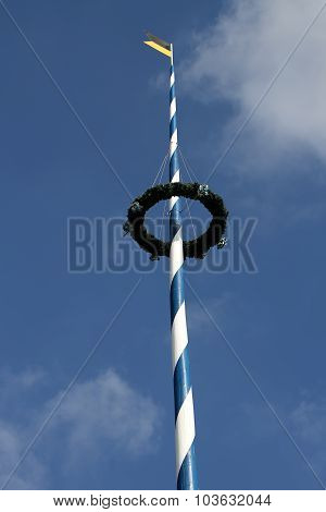 Traditional Bavarian Maypole