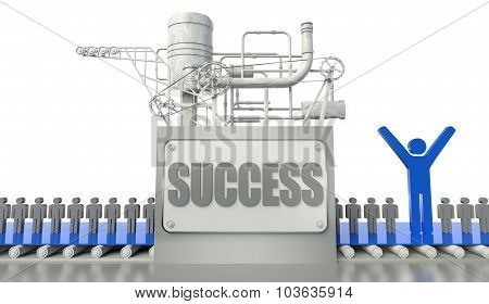 Manager Concept With Group Of People