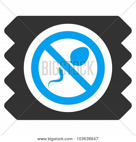 Spermicide Condom Icon