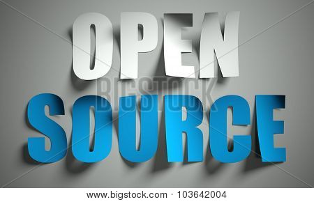 Open Source Cut From Paper On Background