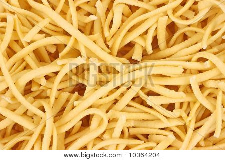 Close View Of Spaetzle Egg Noodles