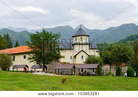 Monastery Moraca, Montenegro