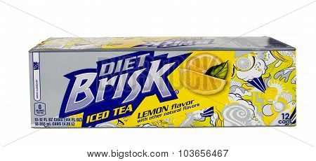 Brisk Iced Tea Carton.