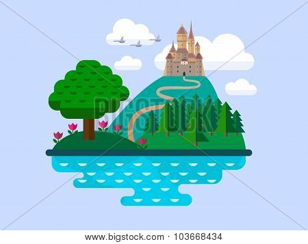 Vector Natural Landscapes