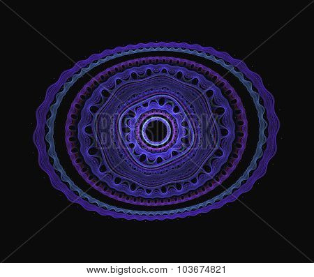 Abstract Fractal Image
