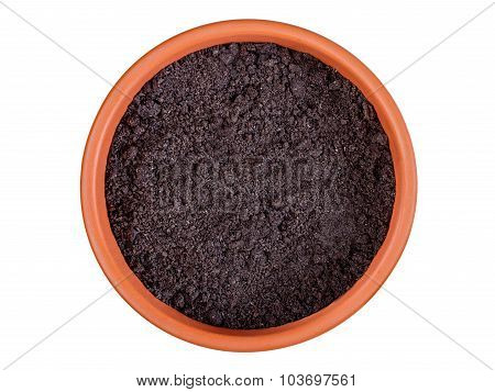 Flower Pot With Soil