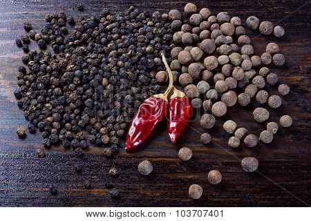 Black Pepper, Aromatic Fragrant  Chili