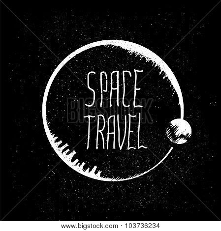 space travel logo