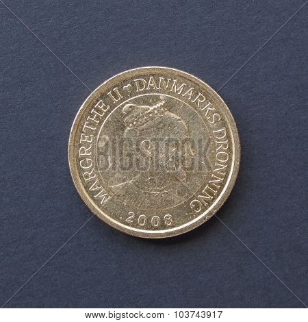 10 Danish Kroner Coin