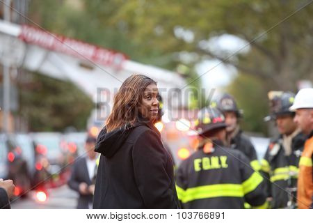 Public advocate Leticia James