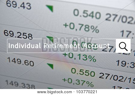 Individual retirement account