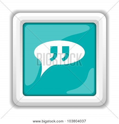 Double Quotes Icon