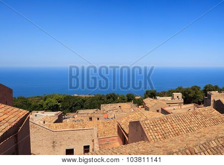 Seaview From Erice