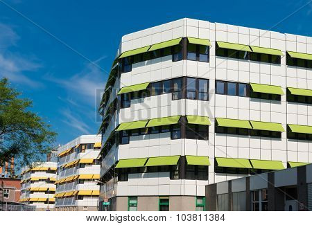 Green And Yellow Sunblinds