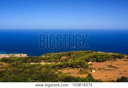 Seaview From Erice
