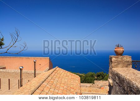 Seaview From Erice