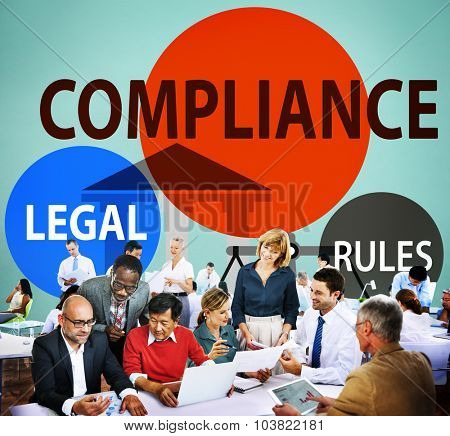 Compliance Legal Rule Compliancy Conformity Concept
