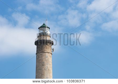 The Old Lighthouse Of Barfleur, France, Normandy 2015