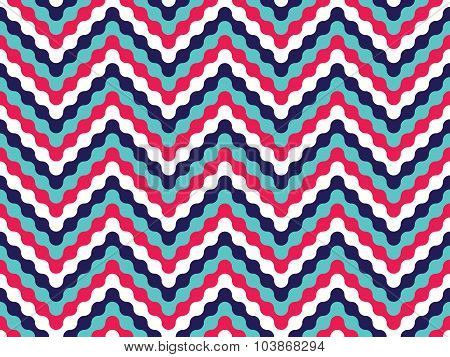 Vector Modern Seamless Colorful Geometry Pattern Shevron