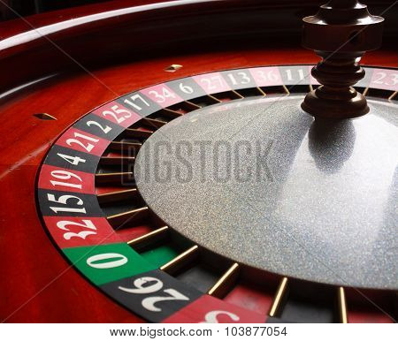 Old Roulette wheel. casino series.