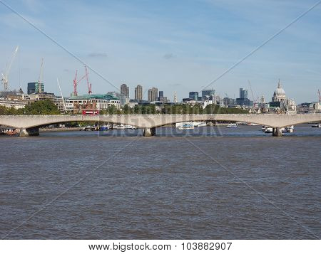 Waterloo Bridge In London
