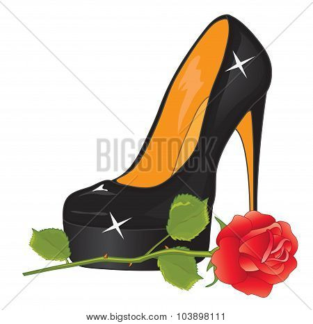 Black shoes