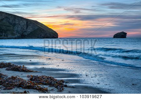 Portreath Beach Cornwall