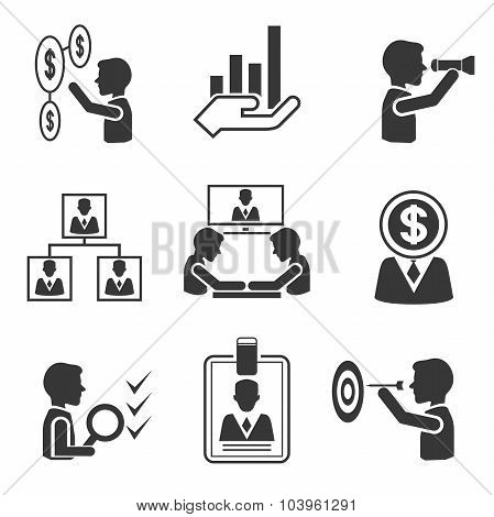 business management icons