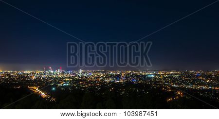 View of Brisbane City from Mount Coot-tha