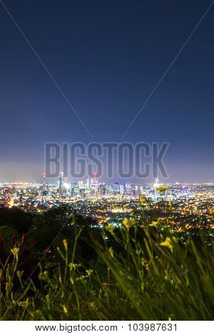 View of Brisbane City from Mount Coot-tha