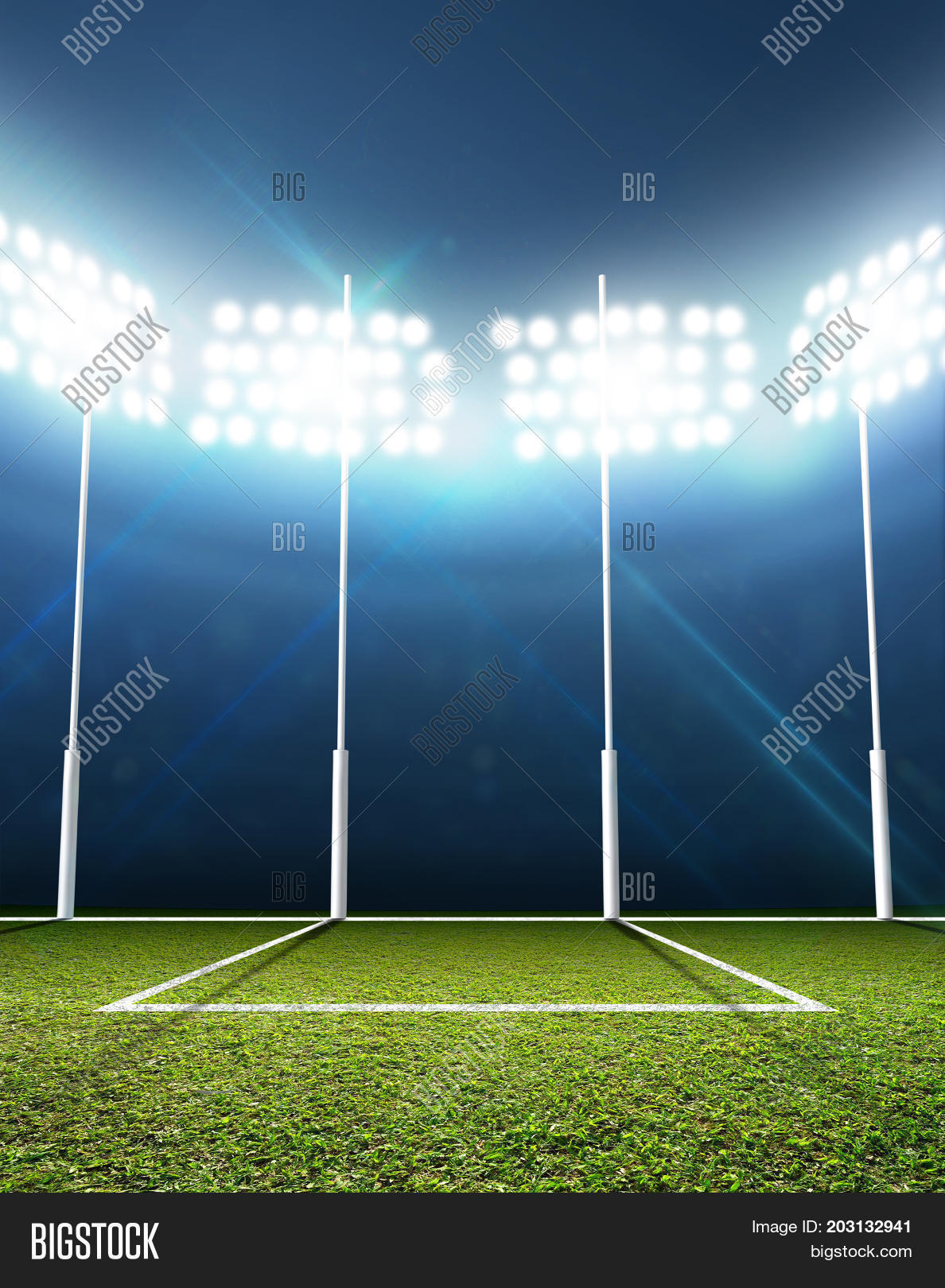 Sports Stadium Goal Image & Photo (Free Trial) Bigstock