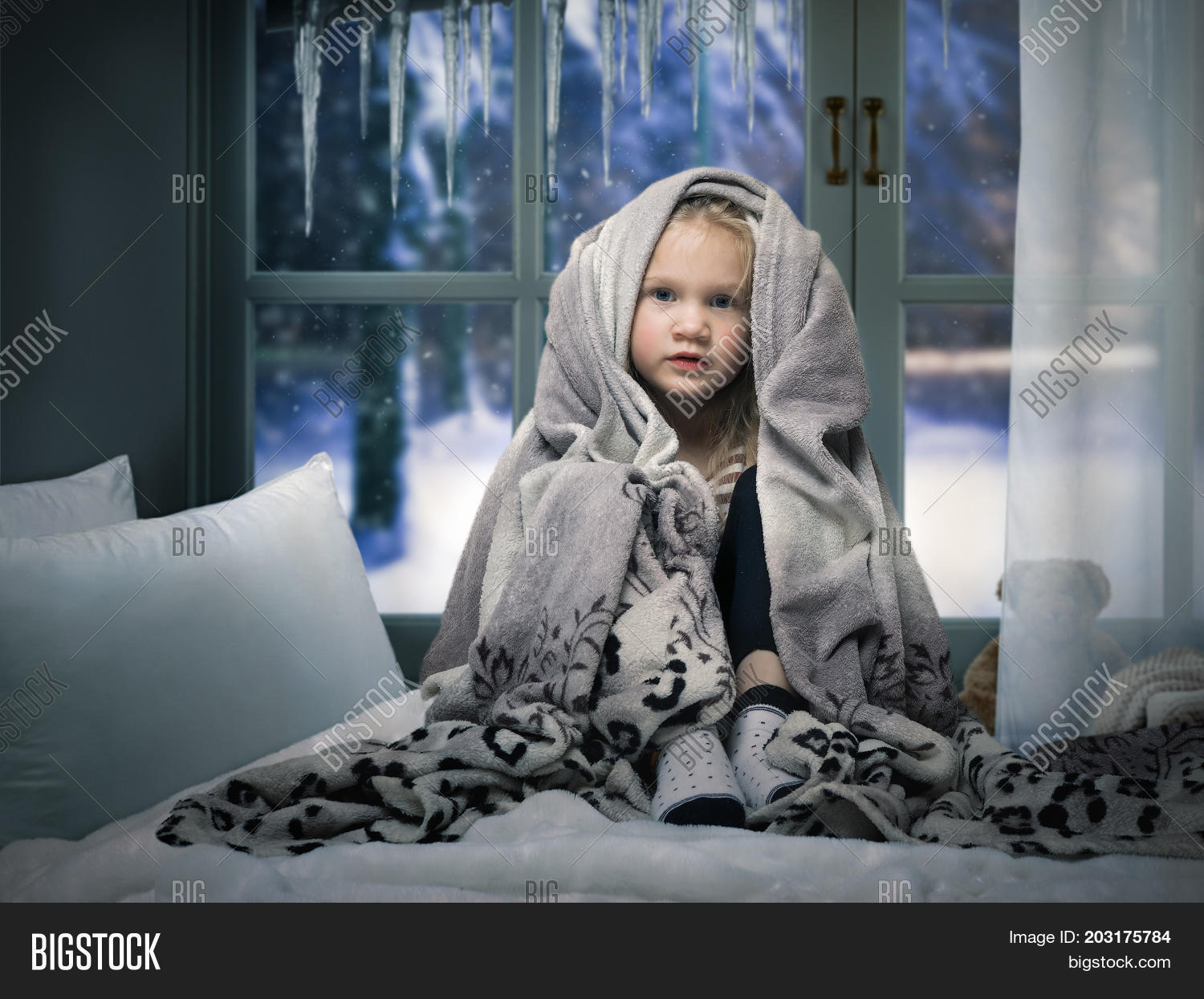 Small Child Wrapped Image & Photo (Free Trial) Bigstock