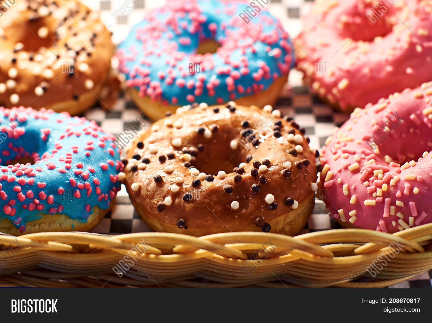Colorful Donuts Image & Photo (Free Trial) | Bigstock