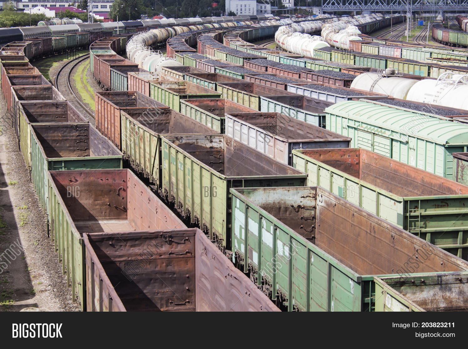 Empty Rail Cars. Image & Photo (Free Trial) Bigstock