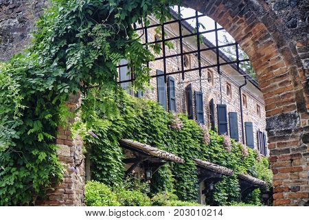 Rivalta Trebbia (Piacenza Emilia Romagna Italy): the historic castle