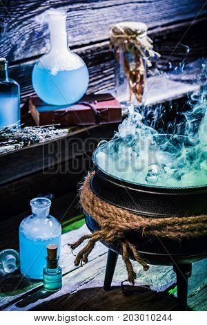 Full Of Magic Mixture Witcher Cauldron For Halloween